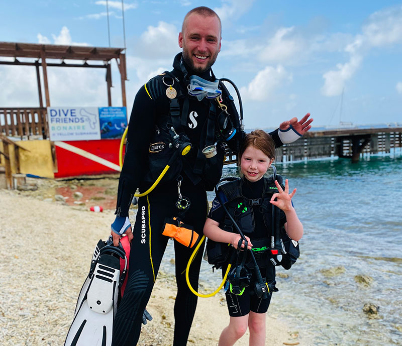 dive courses beginner-bubblemaker kids